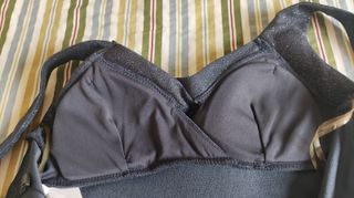 Vestido gris con brillos Talla 36