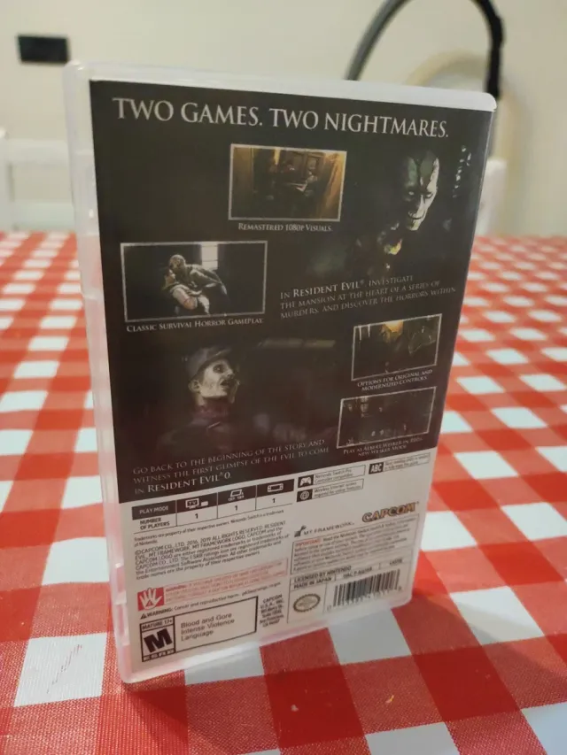 Resident Evil Origins Collection Nintendo Switch