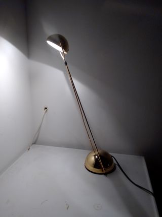 Lampada da tavolo Space Age dorata