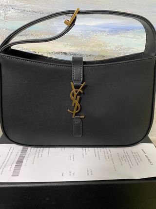 Borsa YSL Le Saint piccola in pelle nera