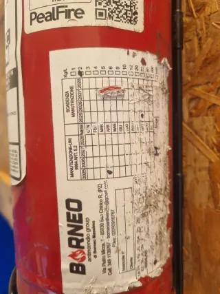 Estintore 2kg Polvere ABC 13A 89BC