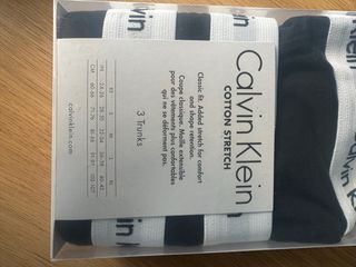 Calvin Klein Boxer Clásicos 3 unidades Talla XS