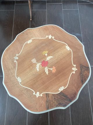 Tavolino Vintage Intarsiato