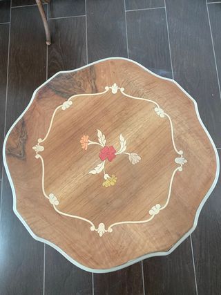 Tavolino Vintage Intarsiato