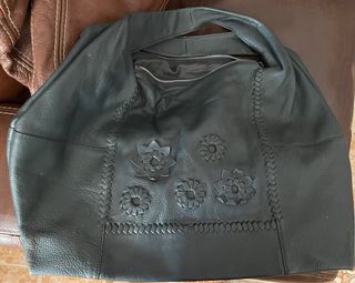 2 Bolsos: Beige y Azul