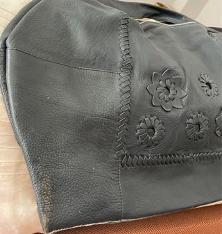 2 Bolsos: Beige y Azul