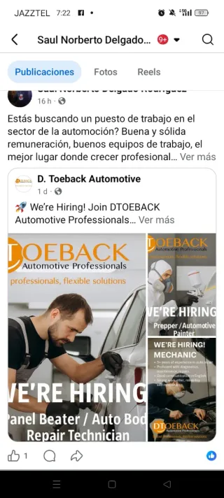 Se buscan profesionales de la automoción