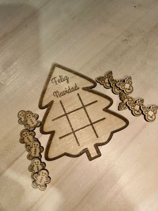 Juego de mesa árbol navideño
