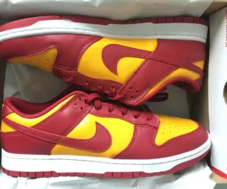 Nike Dunk Low Rojo y Amarillo