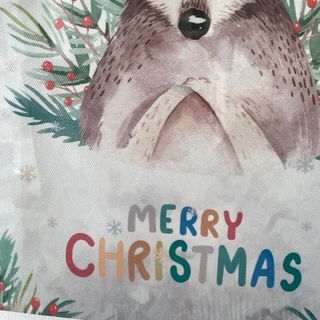 Quadro Natalizio scritta Merry Christmas Nuov