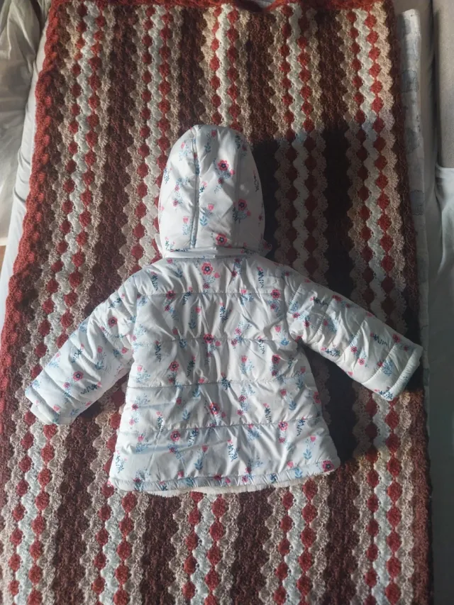 Chaqueta niña 6 meses floral