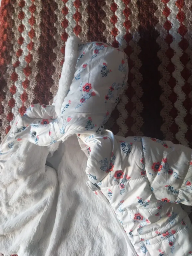 Chaqueta niña 6 meses floral