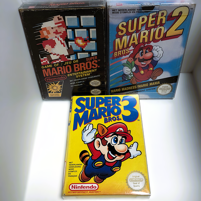 Super Mario Bros. 1, 2 e 3 Nintendo NES (NL)