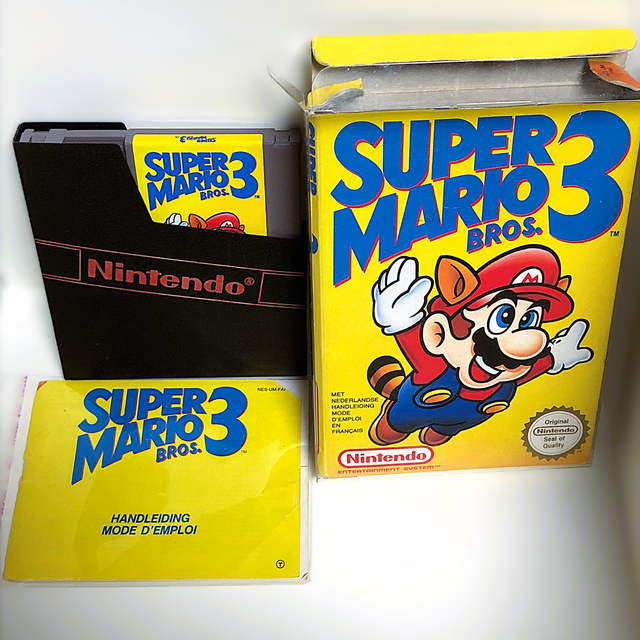 Super Mario Bros. 1, 2 e 3 Nintendo NES (NL)