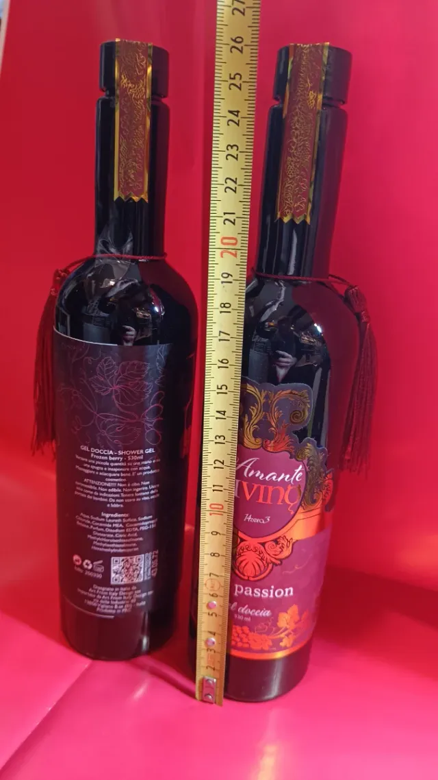 2 bottiglie gel doccia Amante Divino