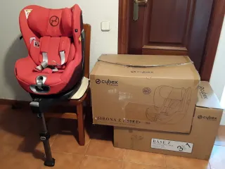 Silla coche naranja SIRONA Z i-SIZE PLATINUM CYBEX