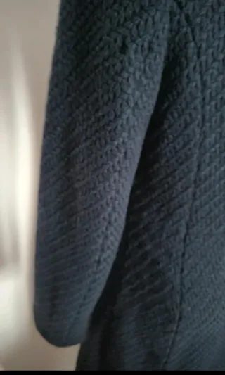 Abrigo largo azul S/M