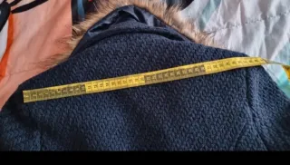 Abrigo largo azul S/M