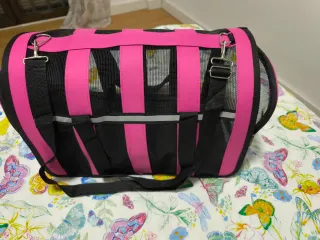 Bolsa transportín perro mascota