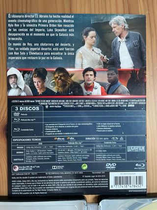 Star Wars: El Despertar de la Fuerza - Steelbook