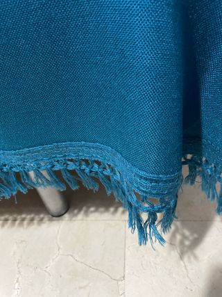 Colcha entretiempo color azul