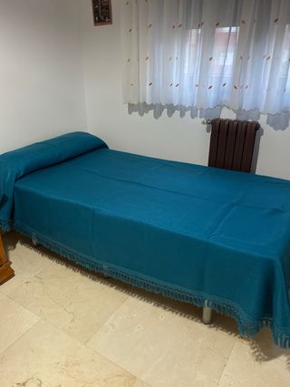 Colcha entretiempo color azul