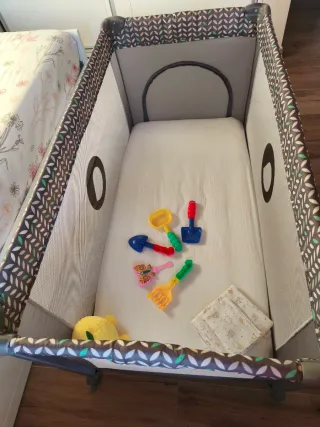 Parque Cuna Lionelo con Colchón