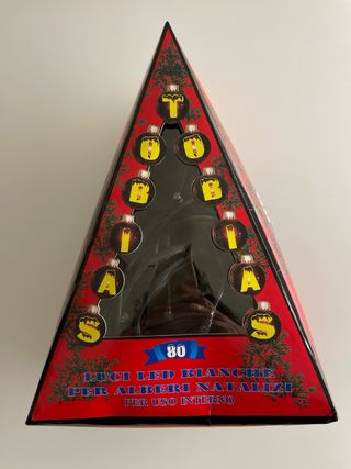 Catena luminosa LED per albero di Natale