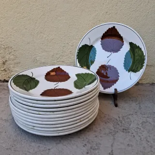 Piatti Richard Ginori vintage foglie
