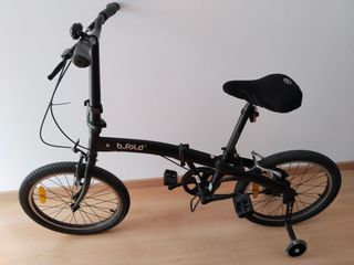 Bicicleta pieghevole b_fold3 nera