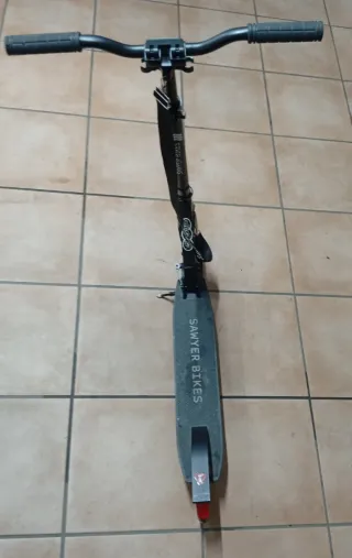 Patinete Plegable Sawyer Bikes Negro