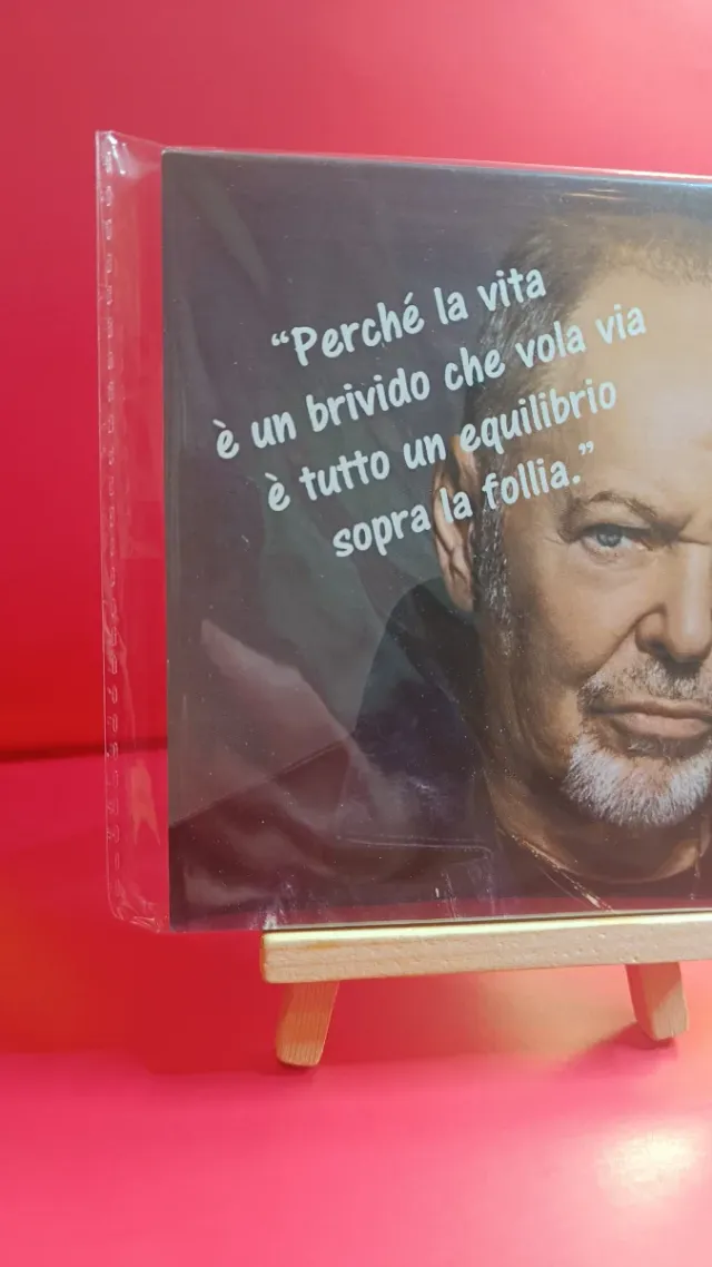 Targa Vasco Rossi con piedistallo