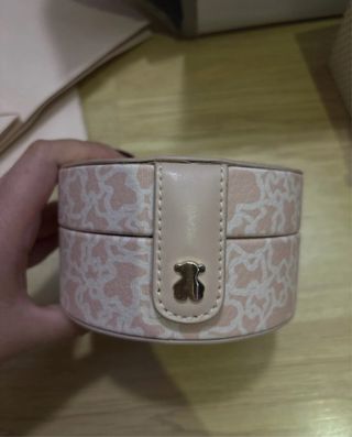 Joyero Tous Beige y Rosa