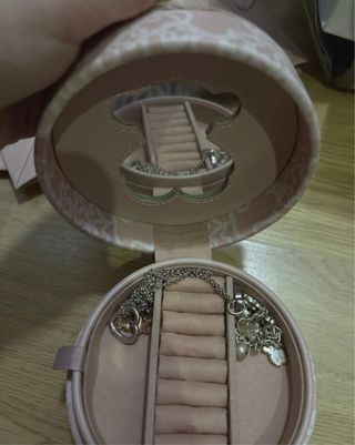 Joyero Tous Beige y Rosa