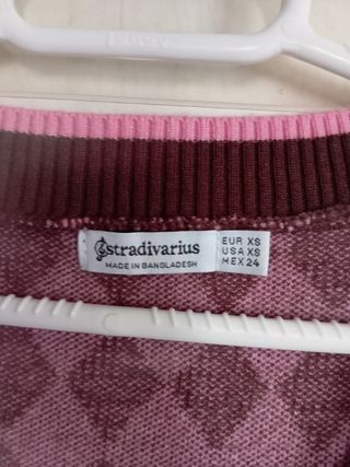 Chaleco rombos Stradivarius