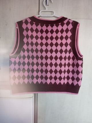 Chaleco rombos Stradivarius