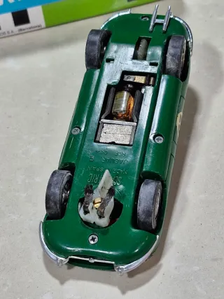 Scalextric EXIN Coche Verde Jaguar E-Type