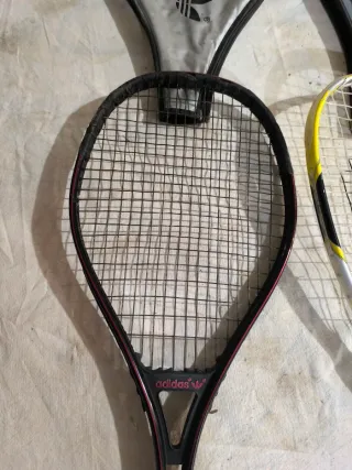 Conjunto 4 raquetas frontón/tenis