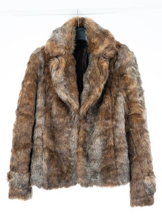 Chaqueta Piel Sintética Mujer Talla S