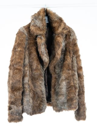 Chaqueta Piel Sintética Mujer Talla S