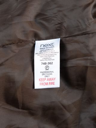 Chaqueta Piel Sintética Mujer Talla S