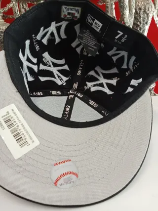 Gorra New Era 59Fifty Negra Talla 7.3/8