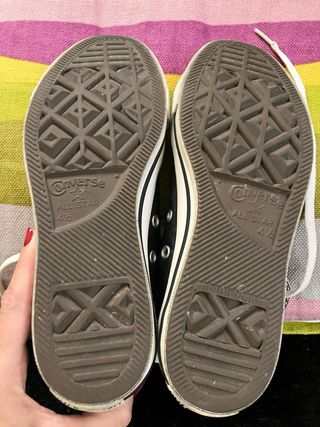 Botas Converse All Star Piel Talla 37