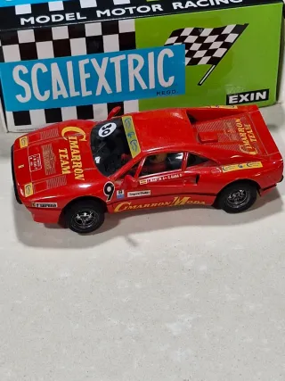 Scalextric Ferrari GTO inglés.