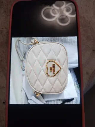 Bolsos Love Moschino Beige y Rosa