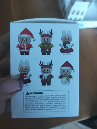 Portachiavi Labubu Ciondolo Natale