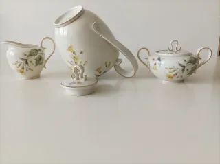 Set di porcellana floreale senza tempo