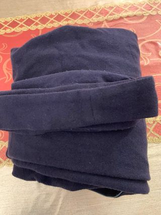 Vestaglia Nera con Bordi Verdi