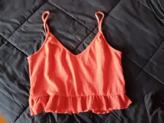 Top de rayas blanco y negro