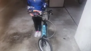 Patinete Scooter Azul Ruedas Grandes